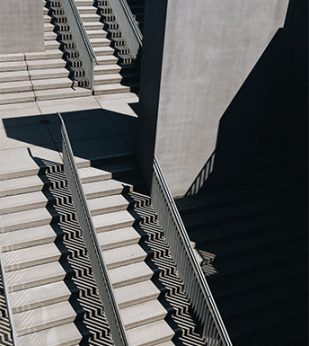 concrete staircase