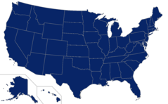 Map of US