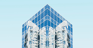 glass skyscraper